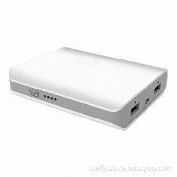 High-capacity 11200mAh Dual USB Ports Output Power Bank for Smartphones